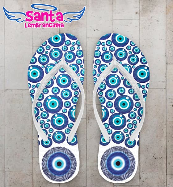 Chinelo Olho Grego Personalizado COD 10203