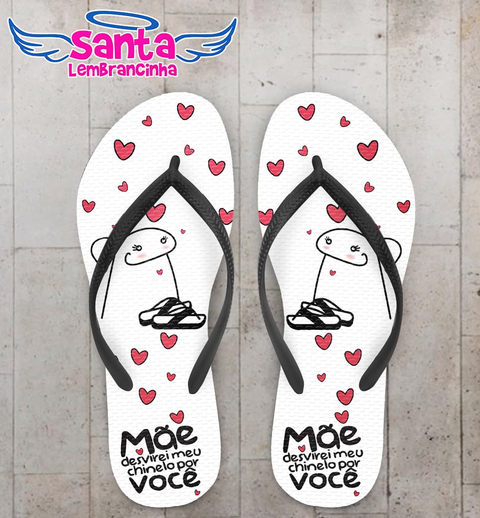 Chinelo Dias Das Mães Flork Personalizado COD 10838