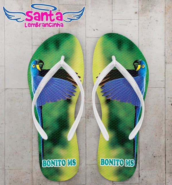 Chinelo Suvenir Ponto Turístico Personalizado COD 10898