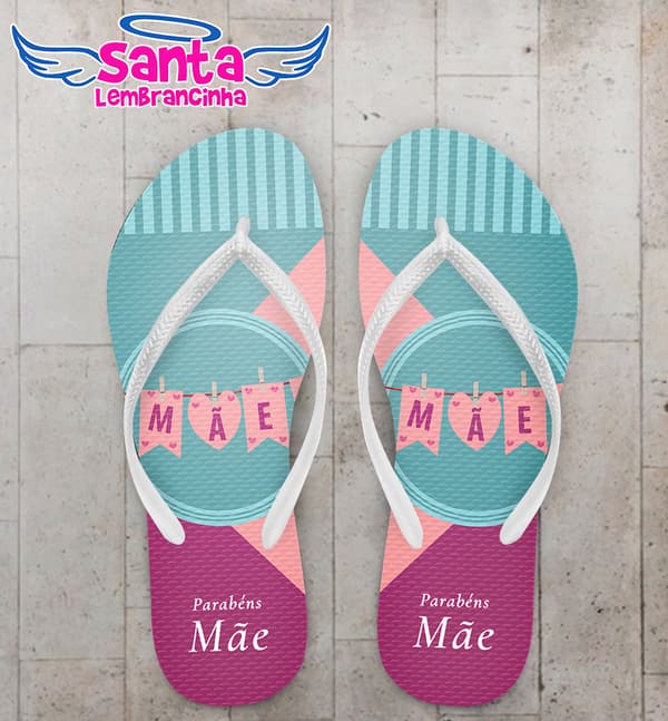 Chinelo Dia Das Mães Personalizado COD 12370