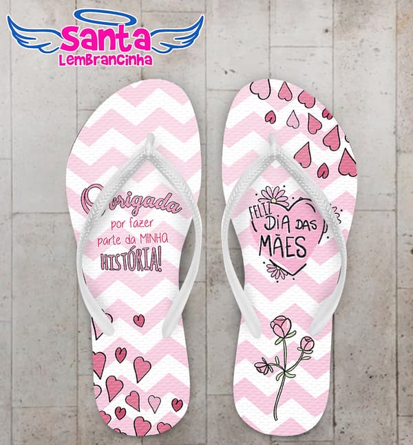 Chinelo Dia Das Mães Personalizado COD 12372