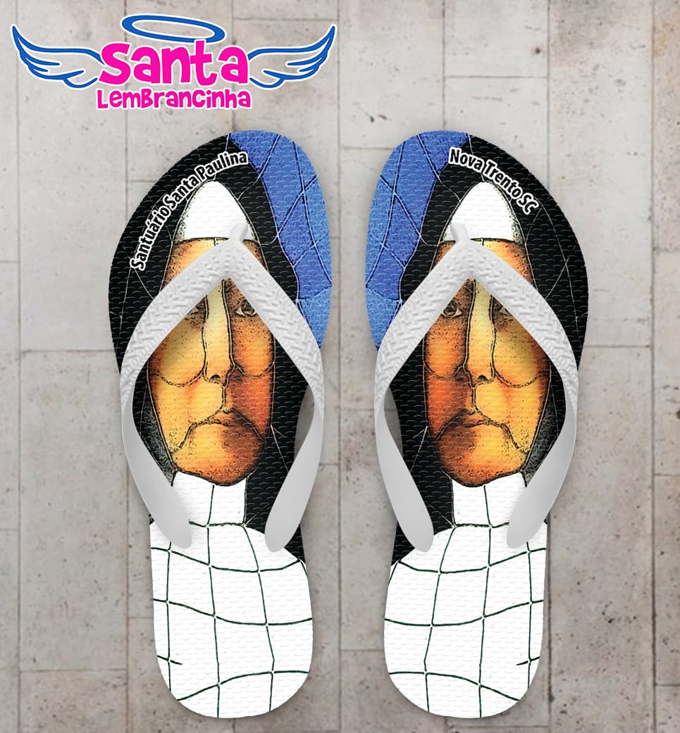 Chinelo Santa Paulina Personalizado COD 12401