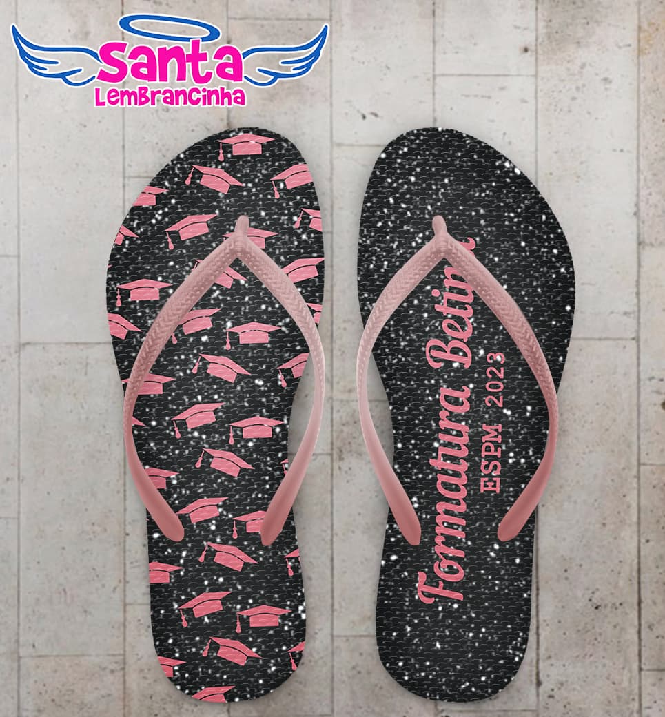 Chinelo Formatura Medicina Personalizado COD 12520