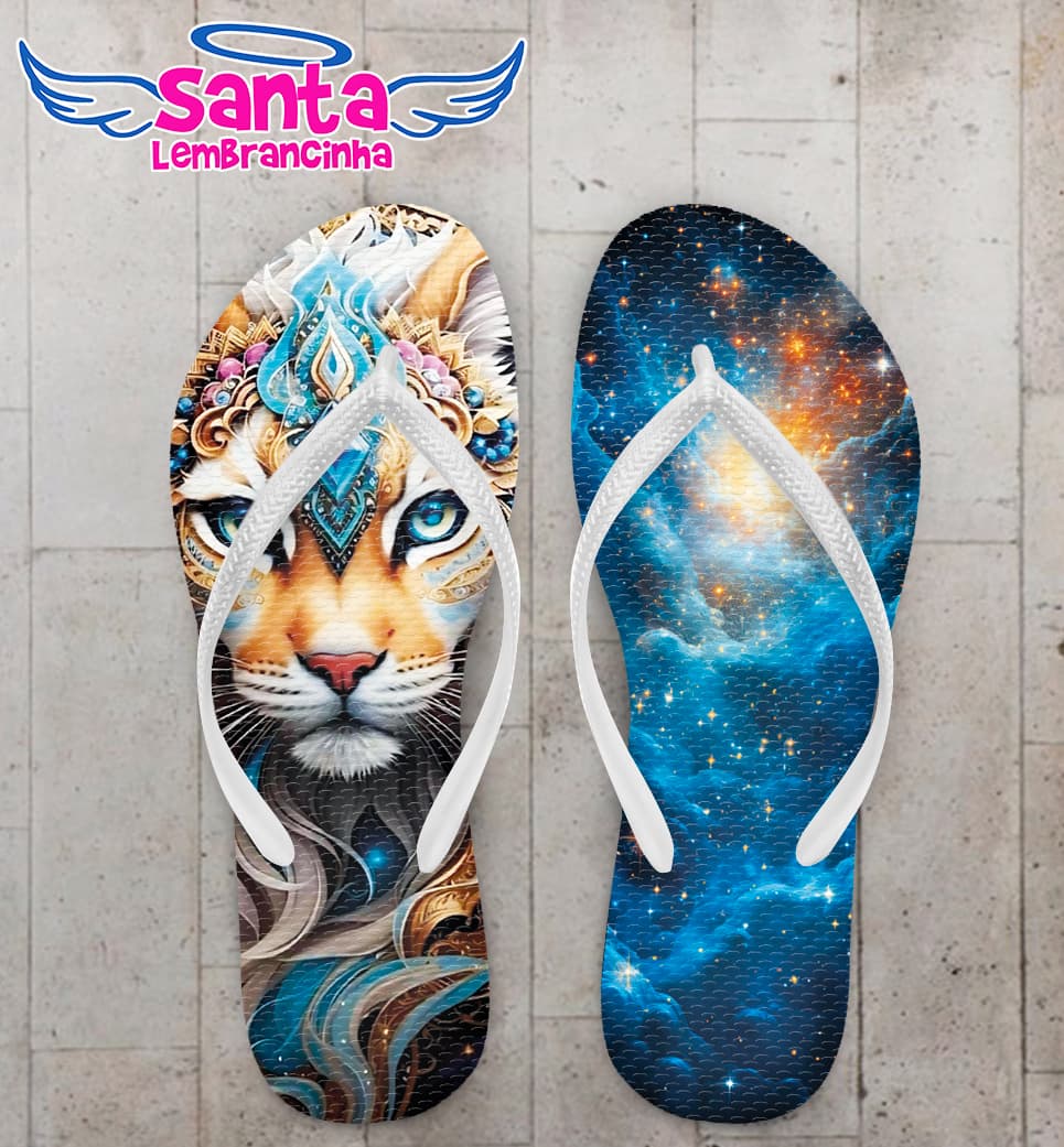 Chinelo Felino Personalizado COD 12559