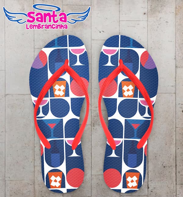 Chinelo Happy Hour Personalizado COD 12534
