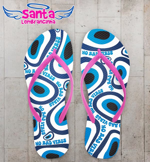 Chinelo Olho Grego Personalizado COD 12585