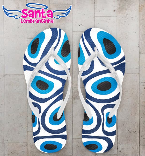Chinelo Olho Grego Personalizado COD 12584