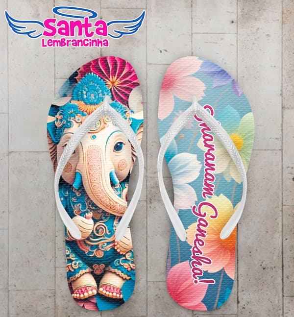 Chinelo Religioso Ganesha Personalizado COD 12564