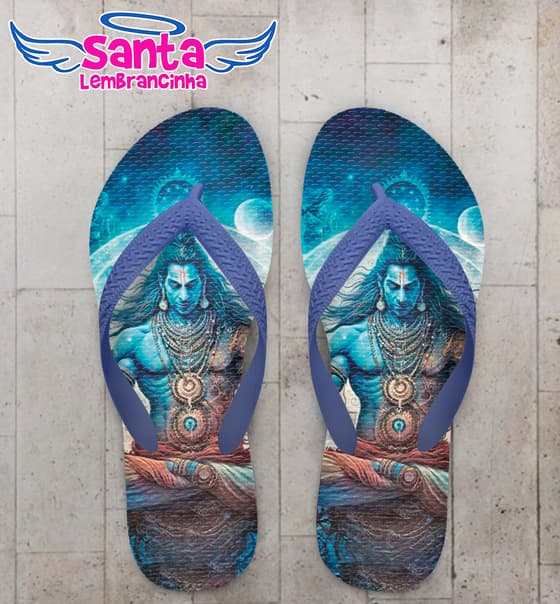 Chinelo Religioso Shiva Personalizado COD 12563