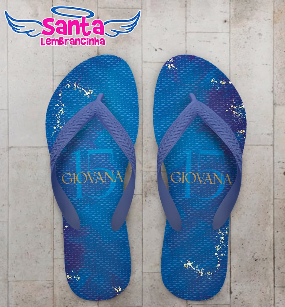 Chinelo Debutante Personalizado COD 12695