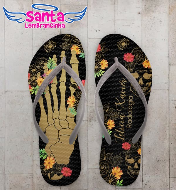 Chinelo Formatura Radiologia Personalizado COD 12709