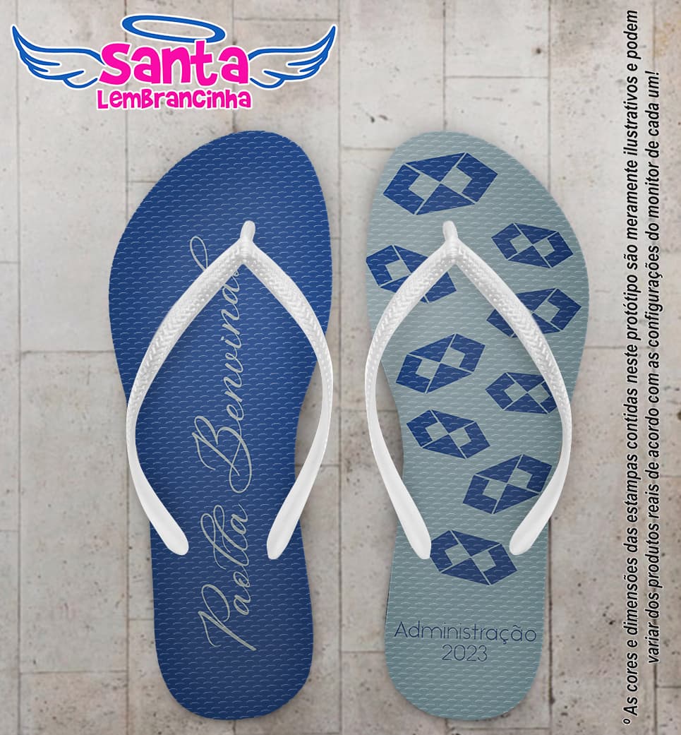 Chinelo Formatura Administração Personalizado COD 12763