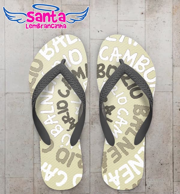 Chinelo Souvenir Turístico Balneário Camboriú Personalizado COD 12792