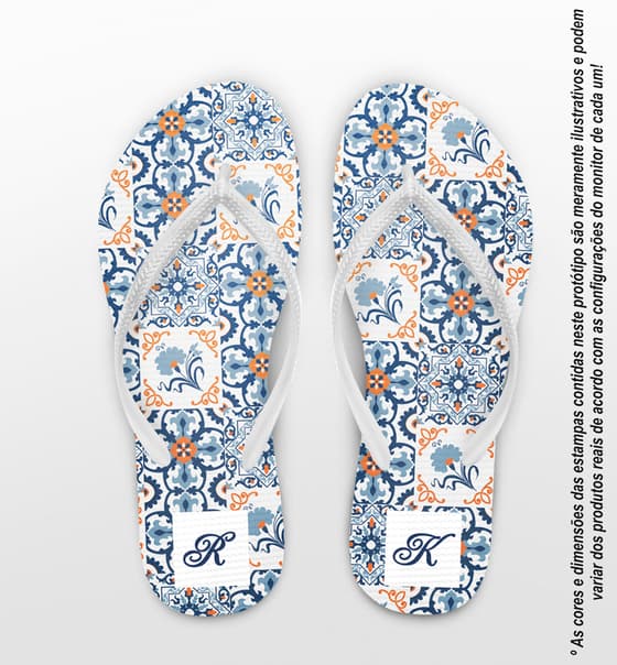 Chinelo Casamento Personalizado COD 12716