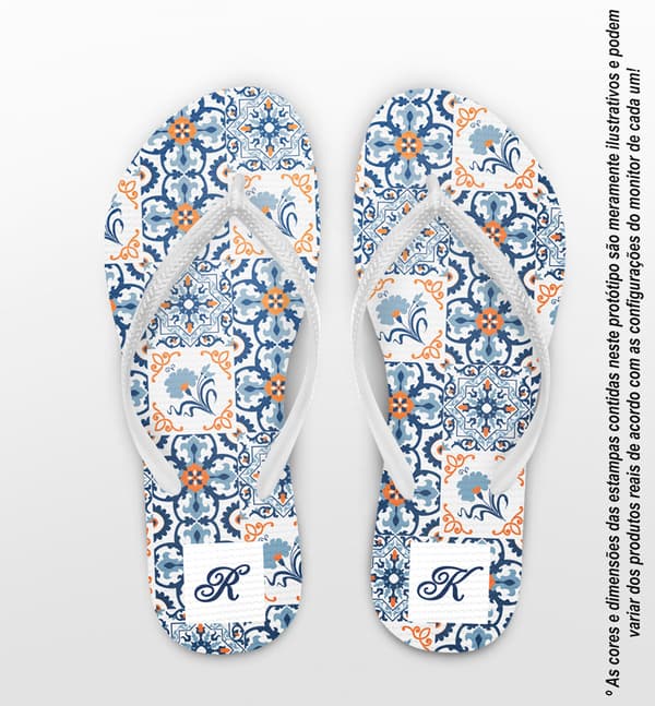 Chinelo Casamento Personalizado COD 12716