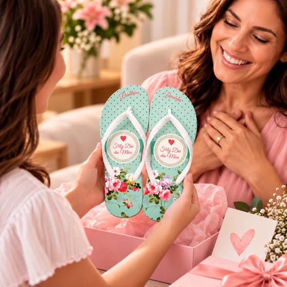 Chinelo Presente Dia das Mães COD 3602