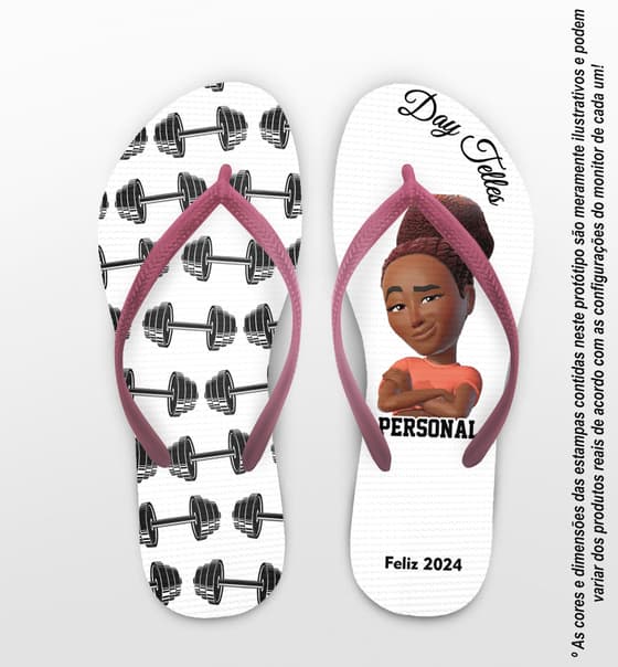 Chinelo Formatura Educação Física Personalizado COD 5216