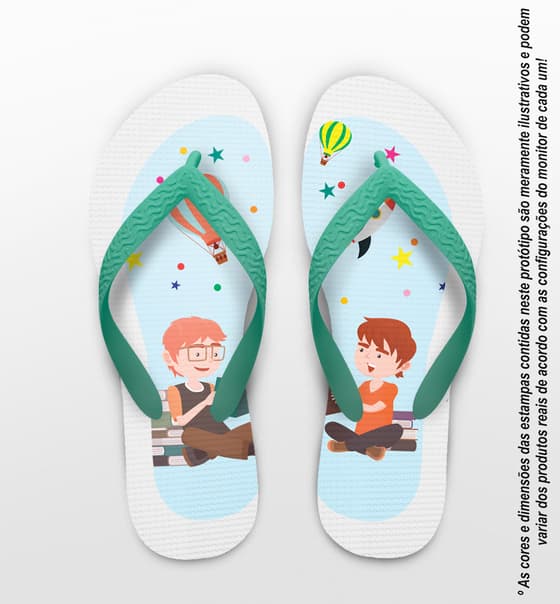 Chinelo Formatura Infantil COD 6111