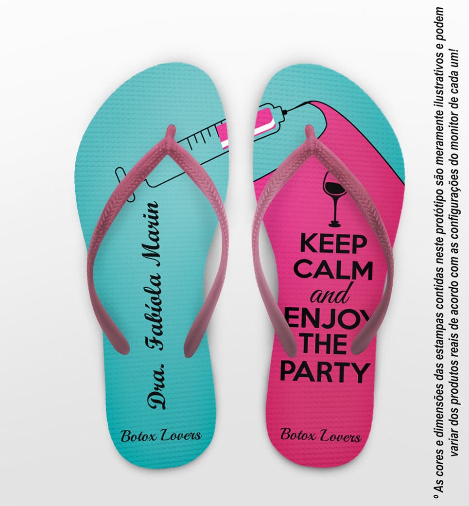 Chinelo Formatura Medicina Tiffany Personalizado COD 5226