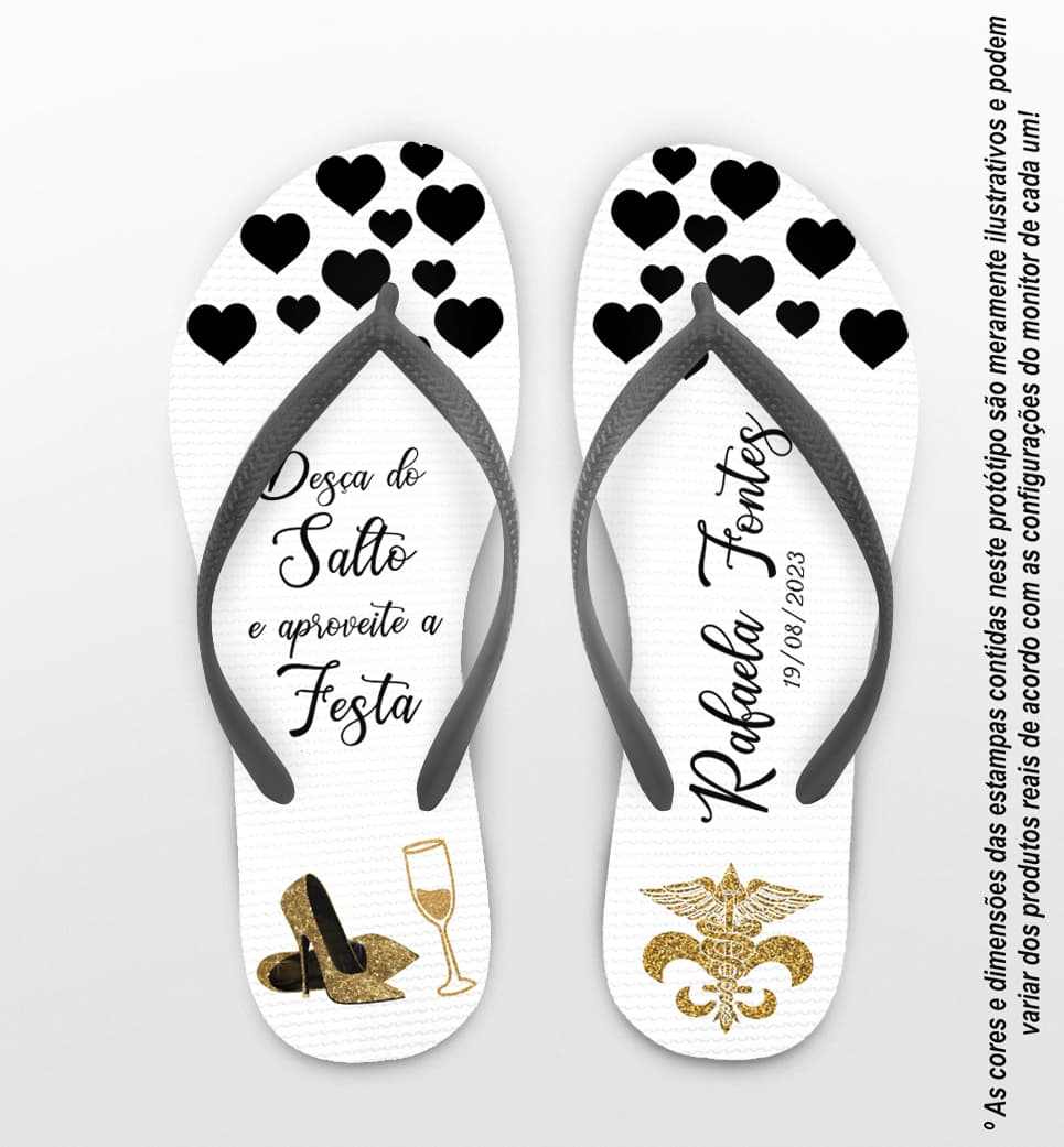 Chinelo Formatura Pedagogia Personalizado COD 12522