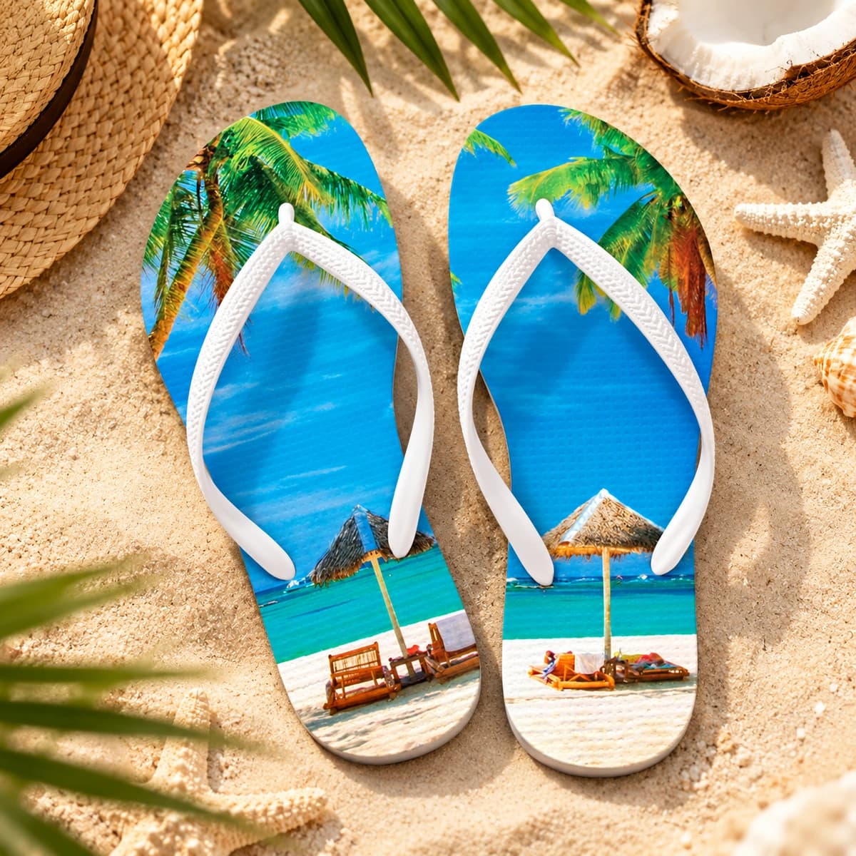 Chinelo Paisagem Personalizado - COD 2233
