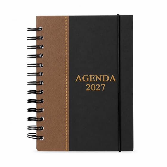 Agenda Diária 2027 Personalizada