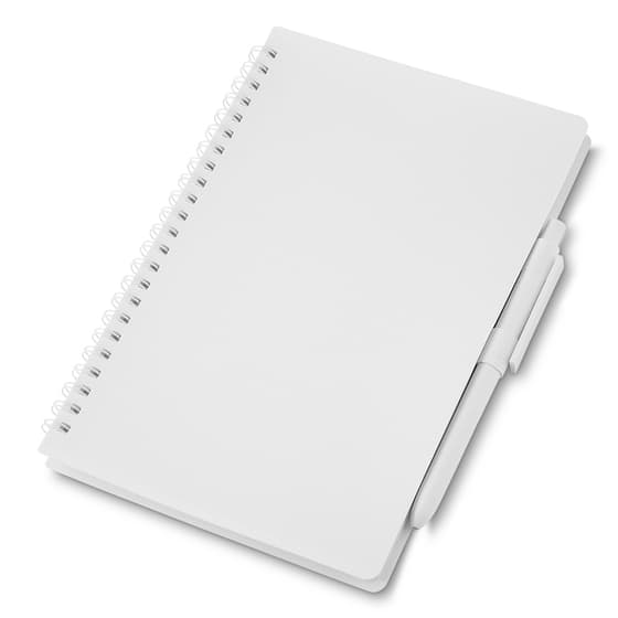 Caderno de Anot. c/ Caneta Anti-Bacteria Personalizado