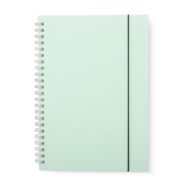 CADERNO A5 PLÁSTICO