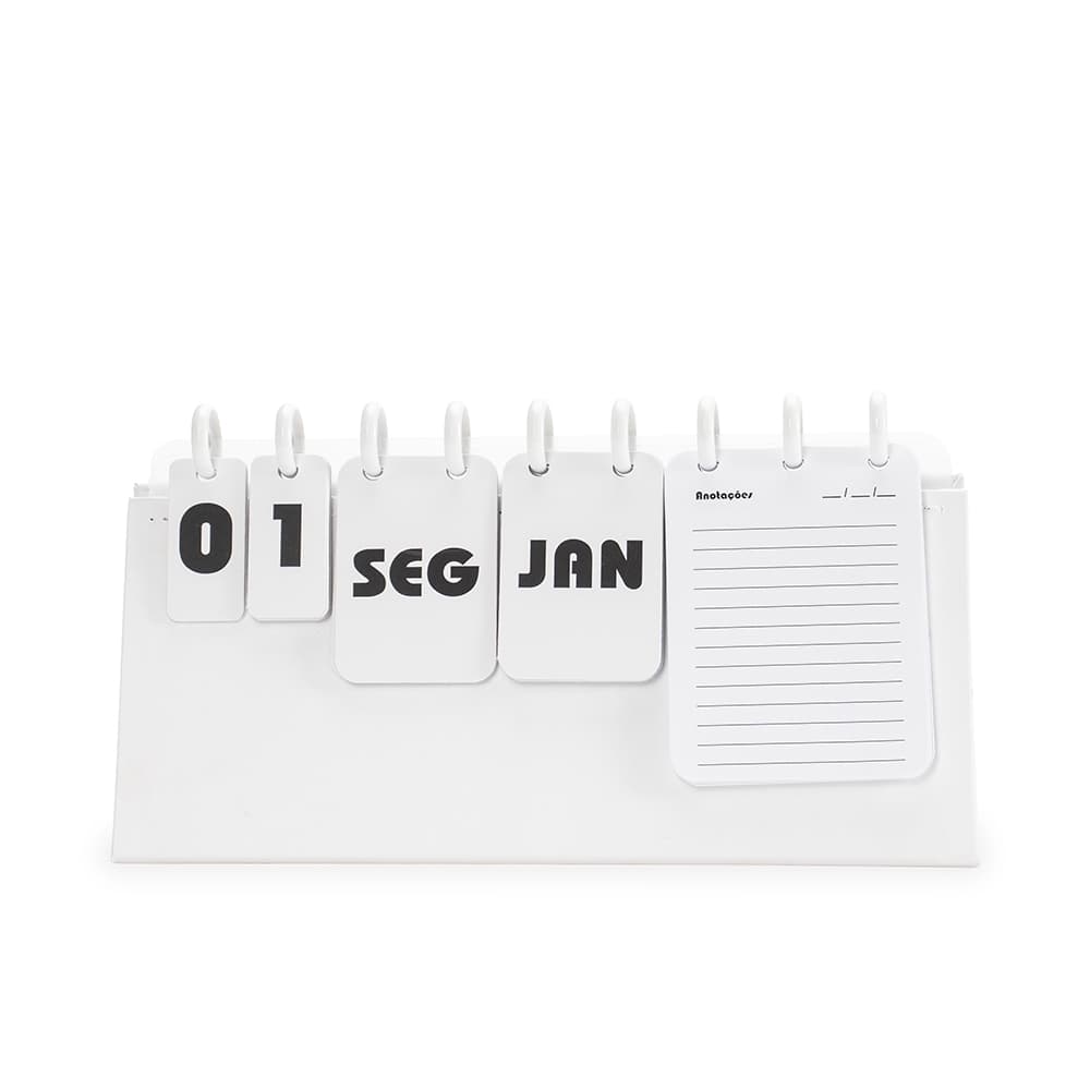 CALENDÁRIO PERMANENTE DE MESA DISCO