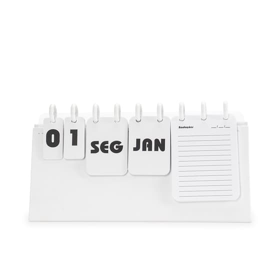 CALENDÁRIO PERMANENTE DE MESA DISCO