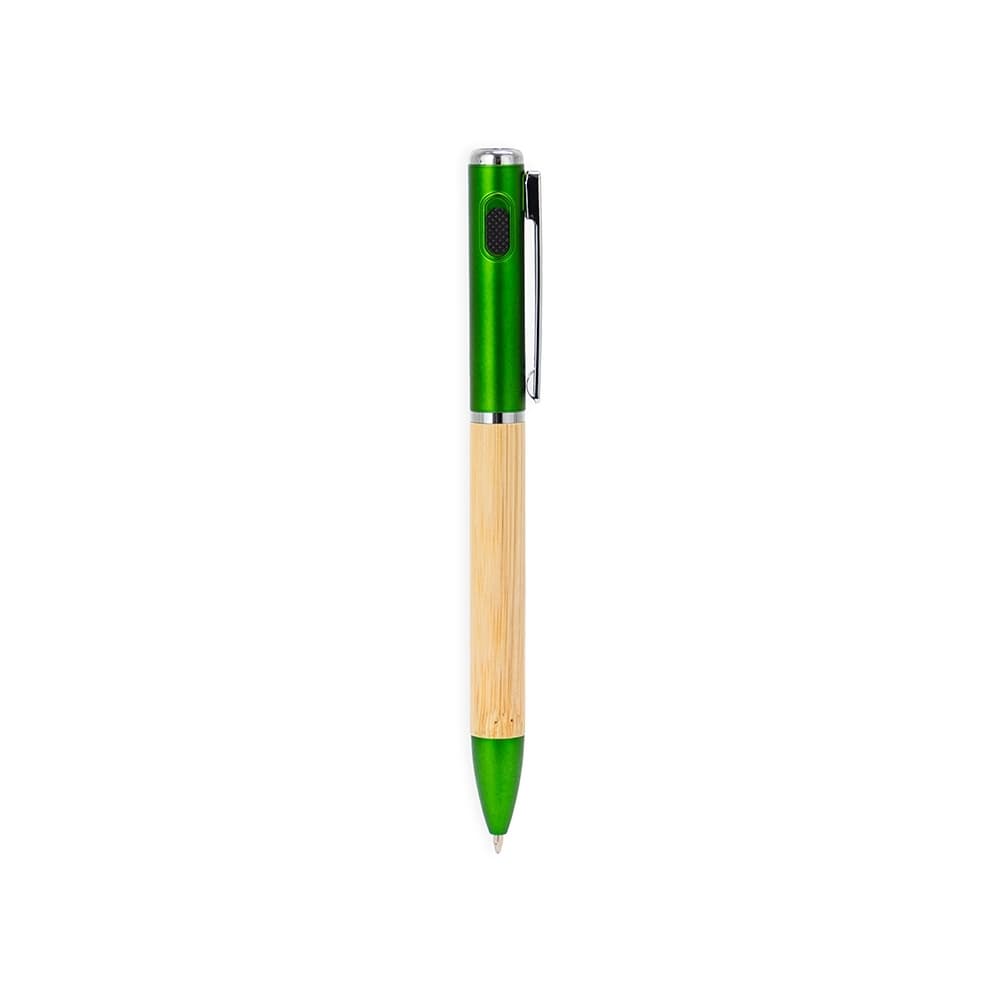 Caneta Bambu com Lanterna Personalizada