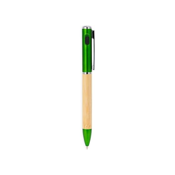 Caneta Bambu com Lanterna Personalizada