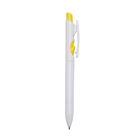 CANETA PLÁSTICA LEITOSO