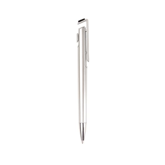 CANETA PLÁSTICA COM SUPORTE PARA CELULAR