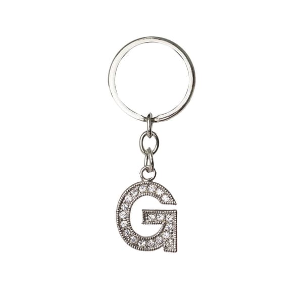 CHAVEIRO DE METAL LETRA G