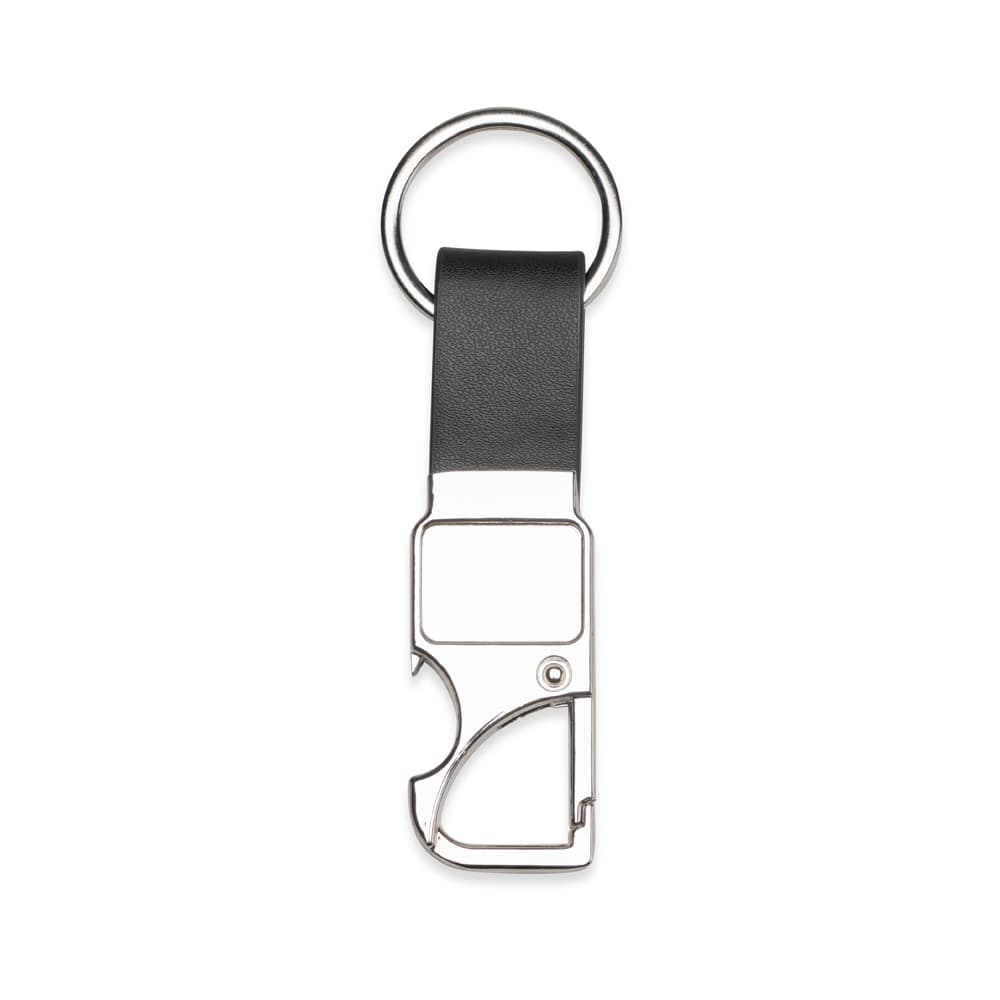 CHAVEIRO METAL COM MOSQUETÃO