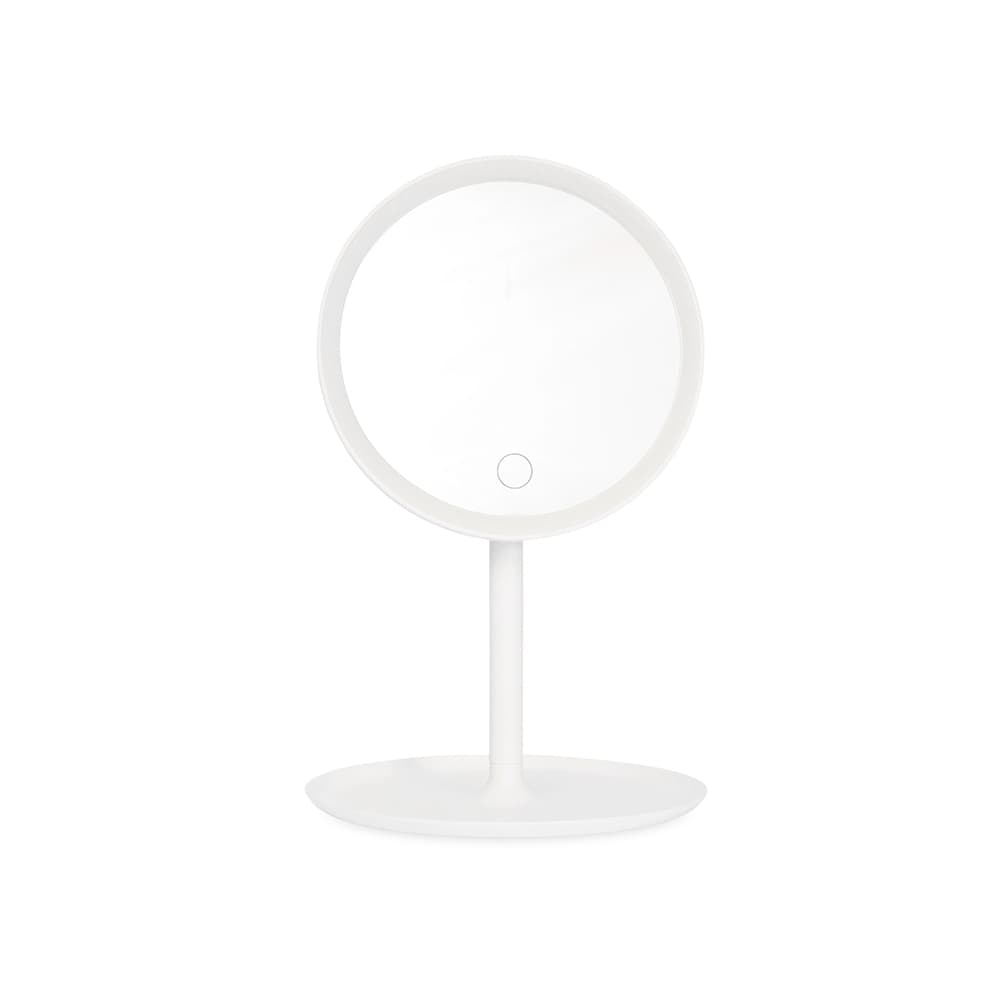 ESPELHO DE MESA PLÁSTICO COM LED