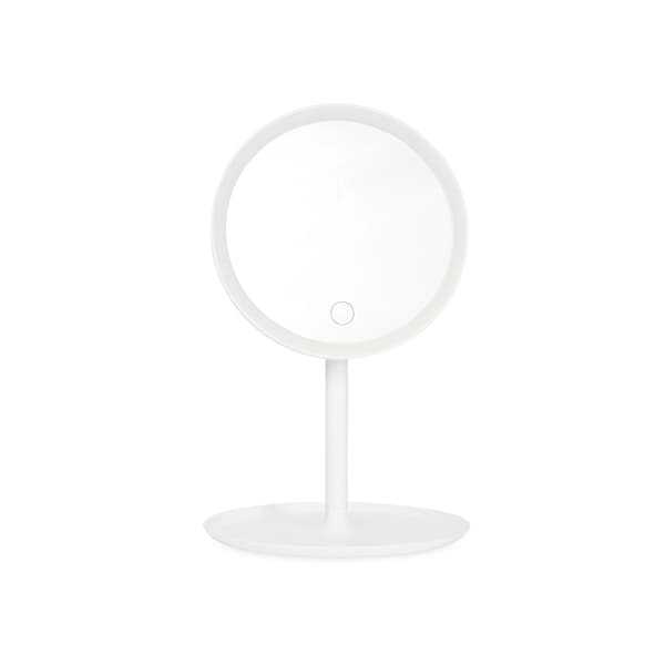 ESPELHO DE MESA PLÁSTICO COM LED
