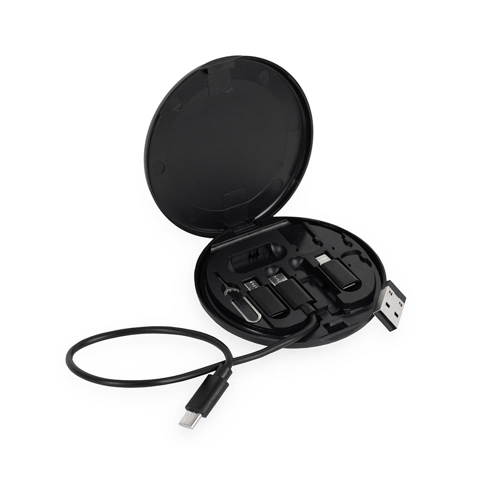 KIT CABO USB-C COM 3 ADAPTADORES
