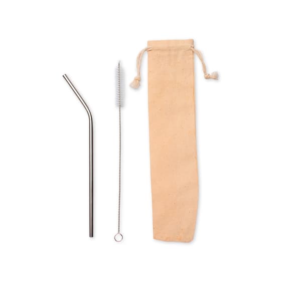 KIT CANUDO DE METAL COM ESCOVA DE LIMPEZA