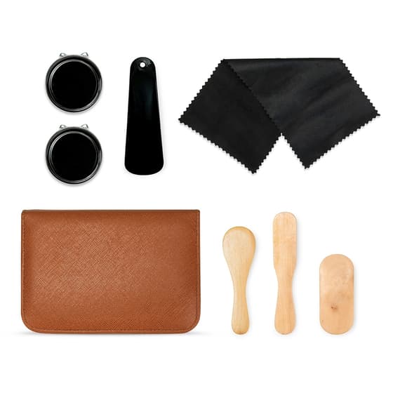 Kit Limpeza Sapatos 7 Peças Personalizado