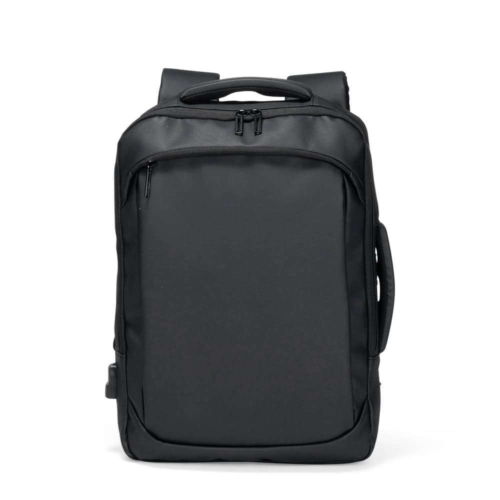 MOCHILA COURO SINTÉTICO USB 22L