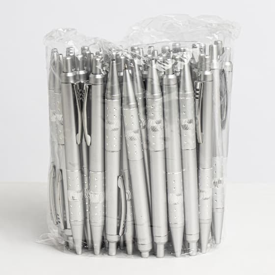 PACOTE C/ 50 PÇS CANETA PLÁSTICA