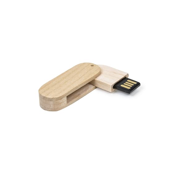 PEN DRIVE OVAL 4GB GIRATÓRIO