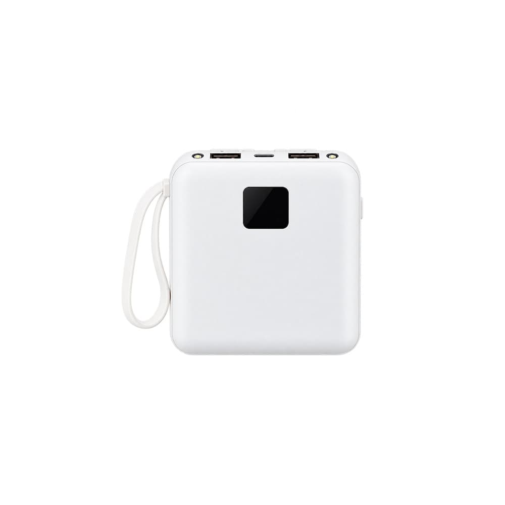 POWER BANK 10.000MAH COM LANTERNA E MULTISSAÍDAS