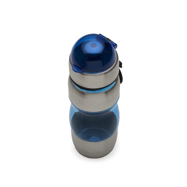 SQUEEZE PLASTICO C/ METAL 450ML BICO E ALÇA