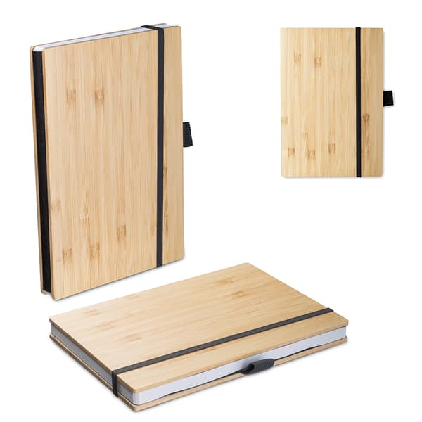Caderno B6 Capa em Bambu