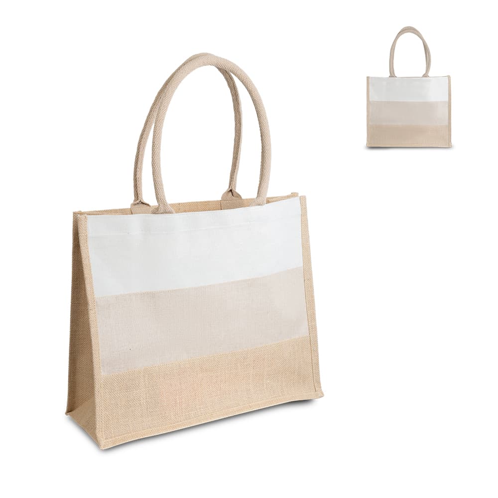 Sacola em Juta 280g/m² (35x42x15cm)